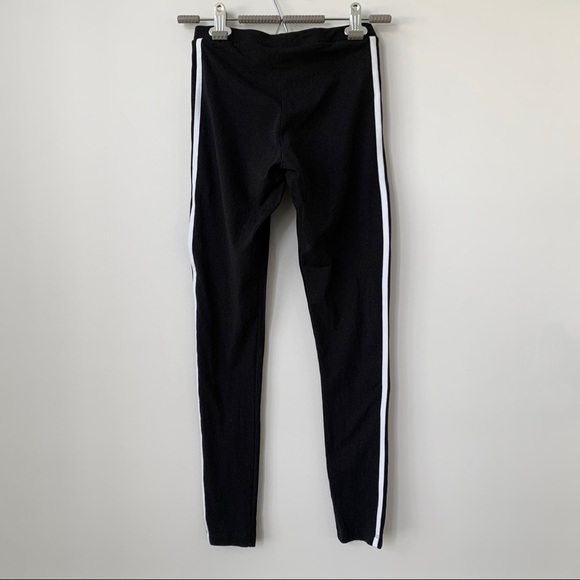 ADIDAS | 3 STRIPE BASIC SPORTY COTTON BASIC LEGGINGS HYPEBEAST - Picture 2 of 12